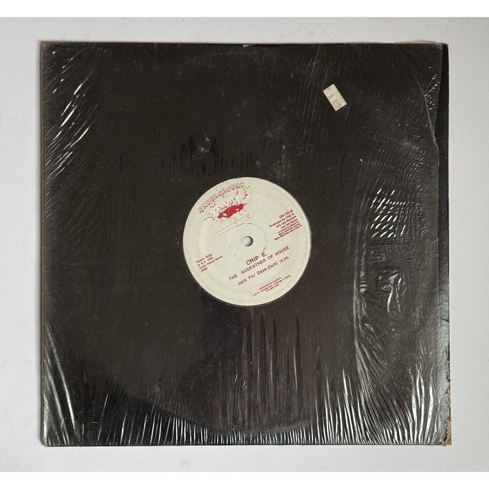 Chip E. The Godfather Of House Record 1986 Underground Time To Jack 12" Vinyl EP